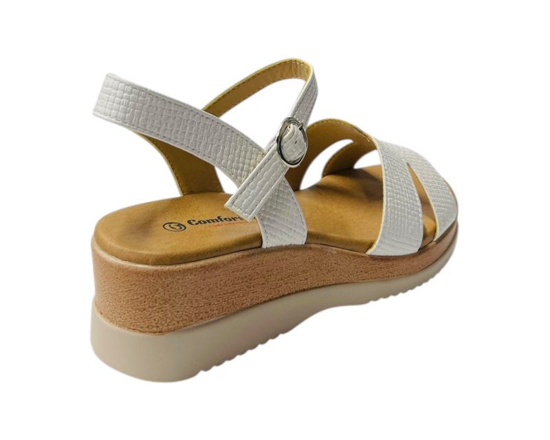 Padded Insole Ankle Strap Wedge Sandals - Sandals - British D'sire
