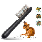 PaiPaitek PD166 Pet Safe Physical Worming Electronic Comb Pet Flea Control Brush(Black) - British D'sire