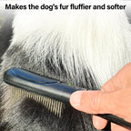 PaiPaitek PD166 Pet Safe Physical Worming Electronic Comb Pet Flea Control Brush(Black) - British D'sire