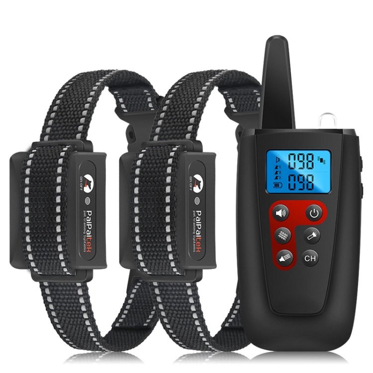 PaiPaitek PD526V - 2 1 In 2 100 - Speed Sound Vibration Remote Control Training Dog Device Anti - Barking Device Electronic Remote Control Collar - British D'sire Main image