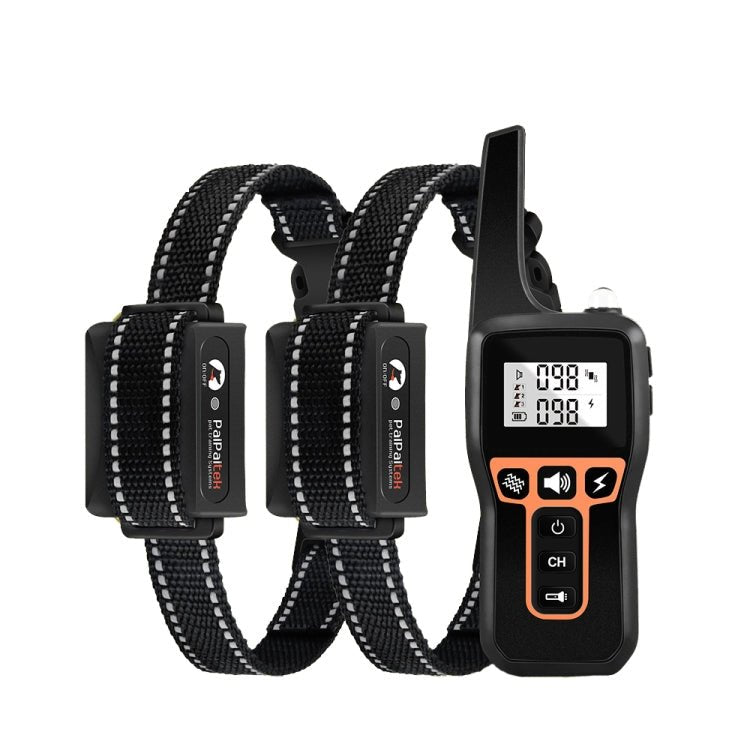 PaiPaitek PD529 - 2 Remote Training Dog Device Pet Training Supplies Anti - Barking Training Equipment - British D'sire Main image