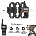 PaiPaitek PD529 - 3 Remote Control Dog Training Device Voice Control Barking Stopper Electronic Collar Dog Training Device - British D'sire