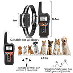 PaiPaitek PD529 Remote Control Dog Training Device Voice Control Anti - Barking Device Dog Training Device(Black) - British D'sire