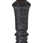 Palmyra Column Table Lamp With Linen Shade - Lamps - British D'sire