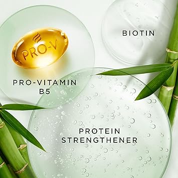 Pantene Biotin & Bamboo Conditioner |For Dry Damaged Hair |Helps Reduce Hair Loss, 1L - Conditioners - British D'sire
