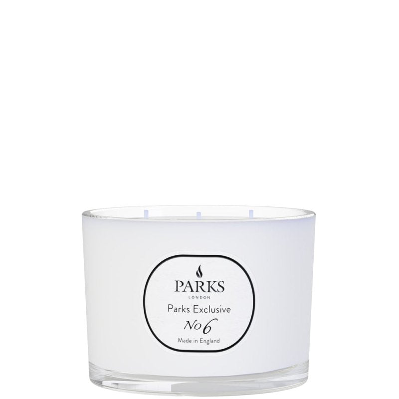 Parks Exclusive 3 Wick Candle No 6 Lime Citrus and Juniper 350g - Candles - British D'sire Main image