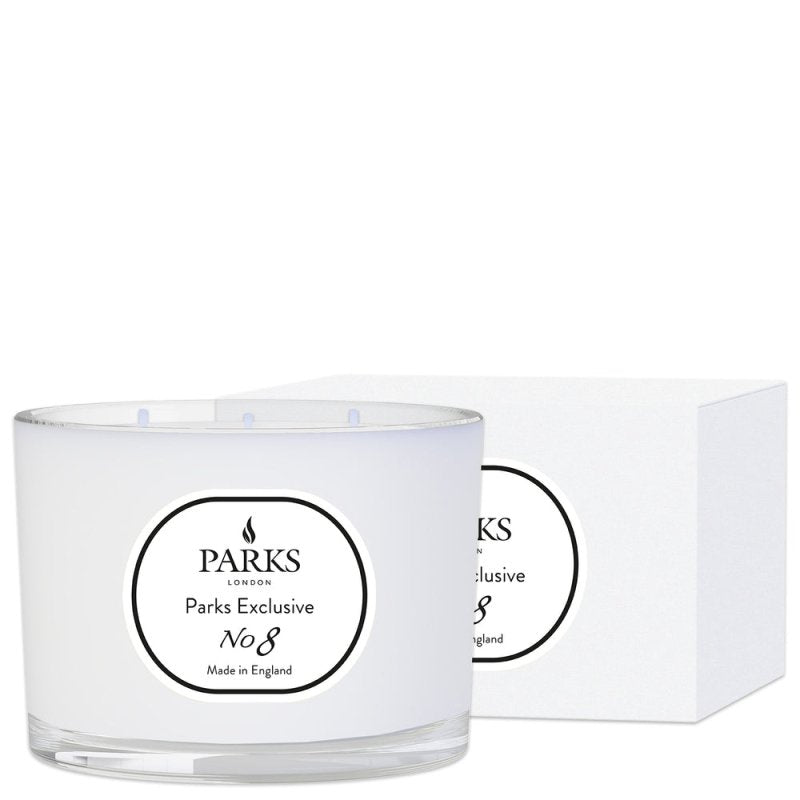 Parks Exclusive No 8 Feu de Bois 3 wick candle Secondary image
