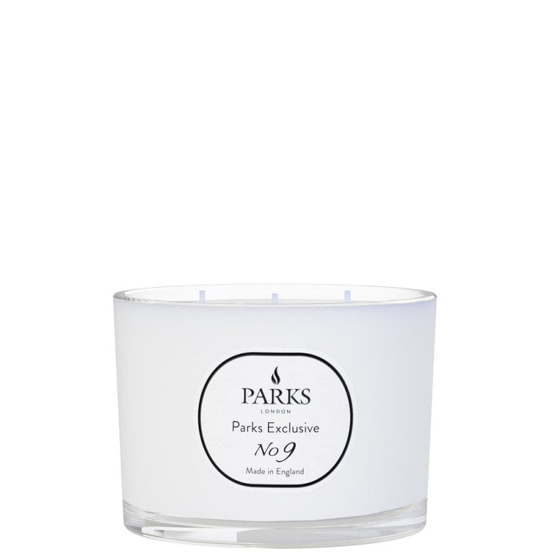 Parks Exclusive No 9 Linden Blossom 3 wick candle 380g - Candles - British D'sire Main image