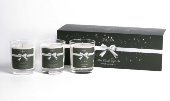 Parks Perfect Presents Candle Votive Set 3 x 80g - Candles - British D'sire