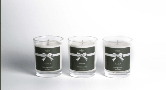 Parks Perfect Presents Candle Votive Set 3 x 80g Secondary image