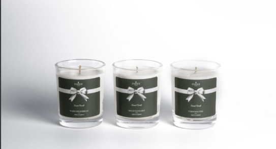 Parks Perfect Presents Candle Votive Set 3 x 80g - Candles - British D'sire