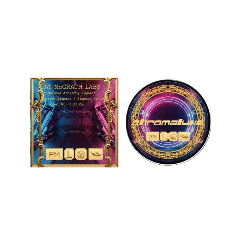 Pat McGrath ChromaLuxe Artistry Pigment Golden Seductress (Soft Yellow Gold Metallic Shimmer) Secondary image