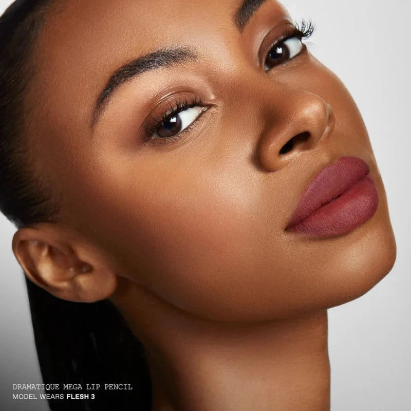 Pat McGrath Dramatique Mega Lip Pencil Flesh 3 (Warm Mahogany) - Lip Makeup - British D'sire