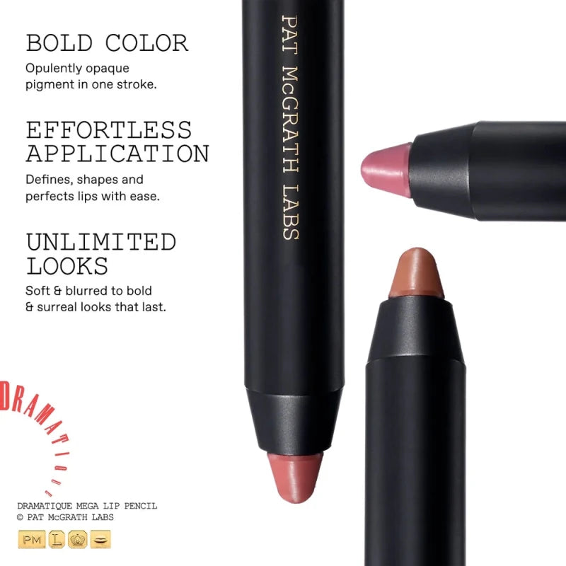 Pat McGrath Dramatique Mega Lip Pencil Obsessed (Vibrant Orange) - Lip Makeup - British D'sire