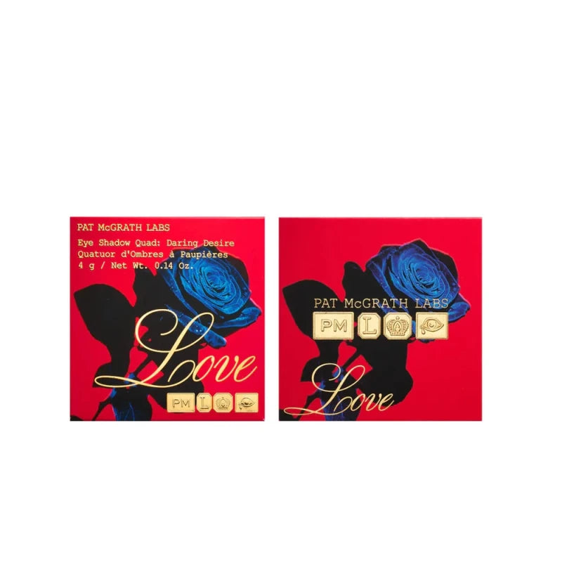 Pat McGrath Heart's Desire Edition Eye Shadow Quad: Daring Desire - Eyeshadow Palette - British D'sire