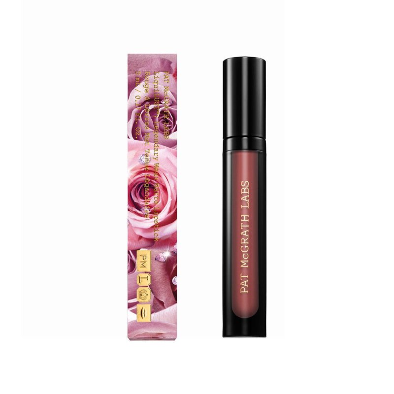 Pat McGrath LIQUILUST™: Legendary Wear Matte Lipstick - Divine Rose II: Divine Rose (Soft Plum Rose) - Matte LipstIck - British D'sire
