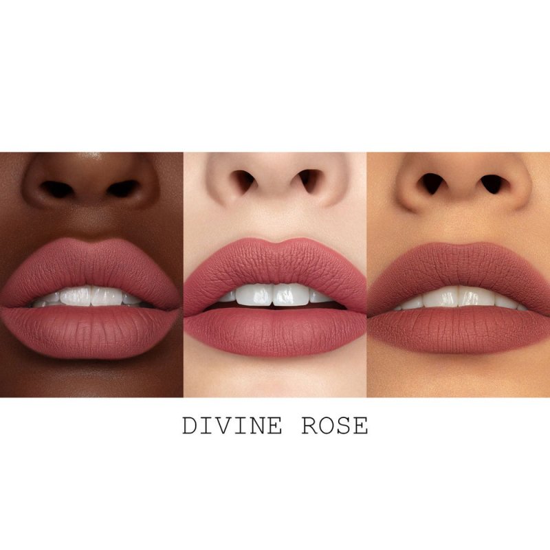 Pat McGrath LIQUILUST™: Legendary Wear Matte Lipstick - Divine Rose II: Divine Rose (Soft Plum Rose) - Matte LipstIck - British D'sire