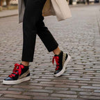 Patin Black/White Sequin High-Rise Sneaker – LAST PAIRS 36 & 39! - Sneaker - British D'sire