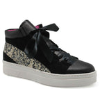 Patin Black/White Sequin High-Rise Sneaker – LAST PAIRS 36 & 39! - Sneaker - British D'sire