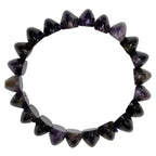Pearlz Gallery Ladies Gemstone Jewellery Gift Set – Iolite Ring, Golden Tiger Eye Necklace & Amethyst Stretch Bracelet