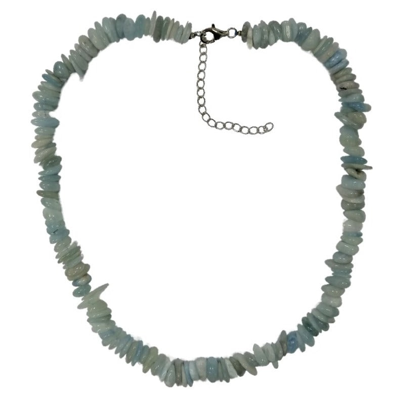 Pearlz Gallery Women’s Jewellery Set – Abalone Shell Statement Ring, Aquamarine Necklace, Multicoloured Quartz Bracelet – Sterling Silver Gemstone Gift Set Secondary image