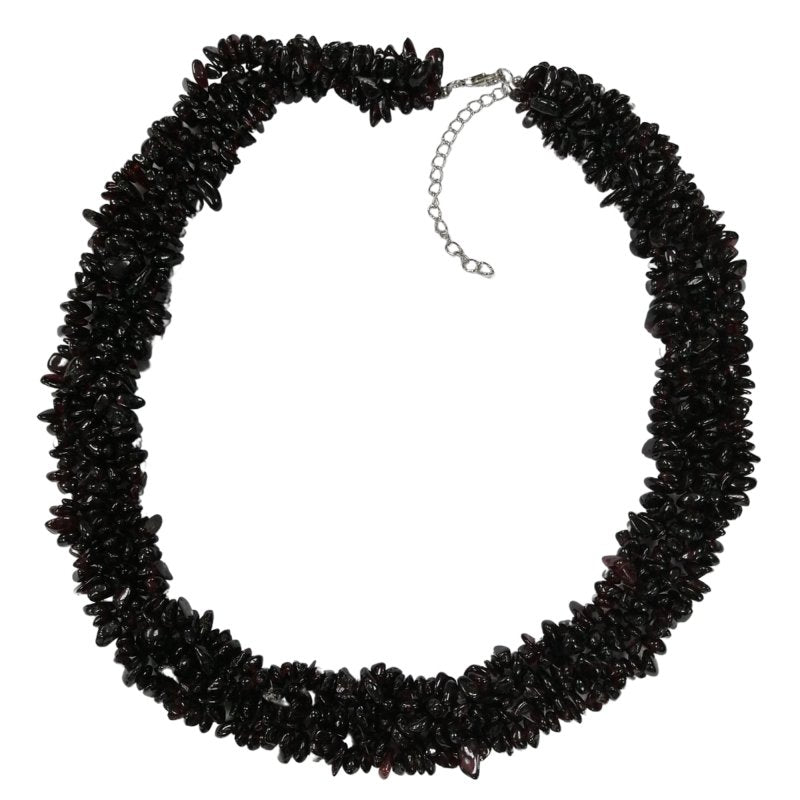Pearlz Gallery Women’s Gemstone Jewellery Gift Set – Lemon Quartz Ring, Garnet Necklace & Yellow Tiger Eye Bracelet in 925 Sterling Silver