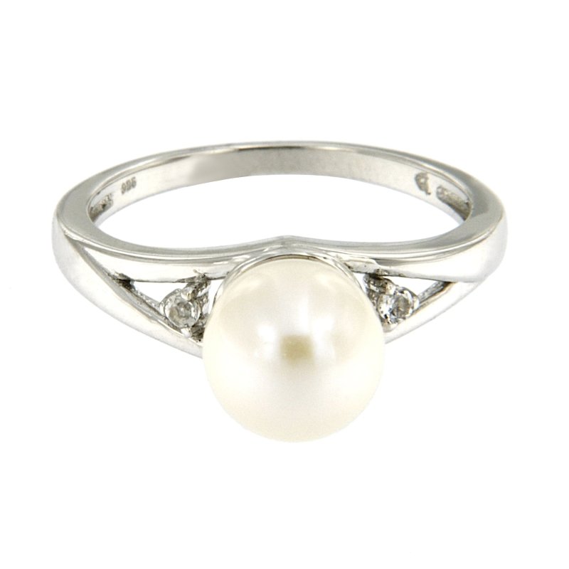 Pearlz Gallery Women’s Jewellery Set – White Pearl & Topaz Ring, Aquamarine Necklace, Multi Gemstone Chip Bracelets – Sterling Silver Elegant Natural Gift