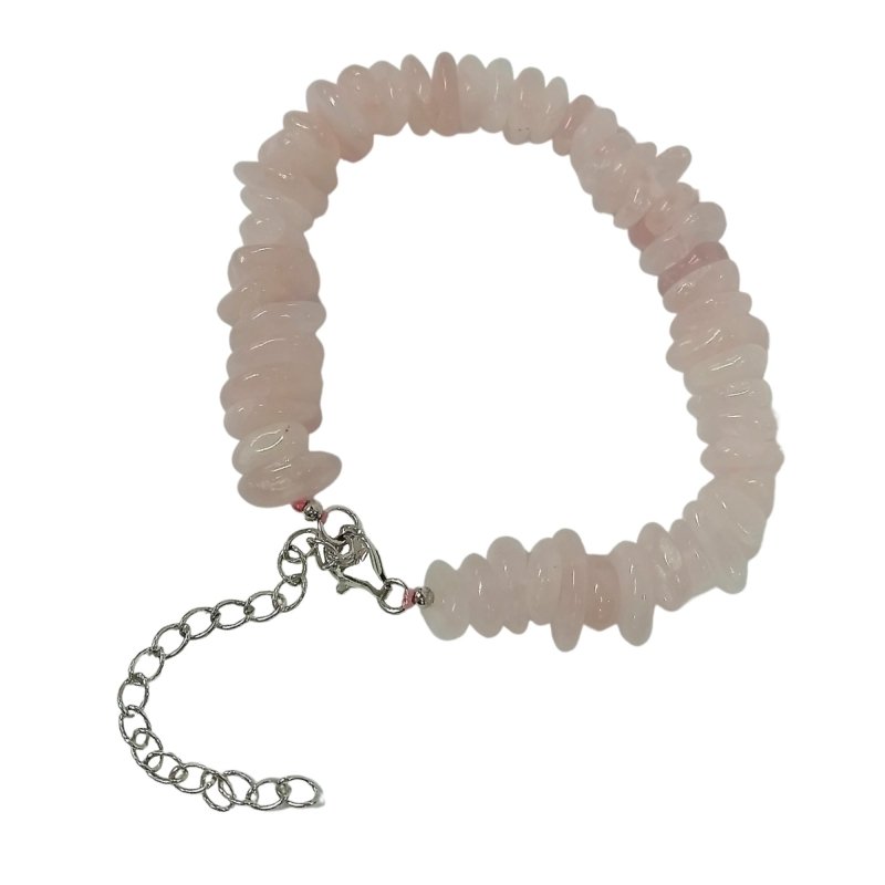 Pearlz Gallery Women’s Jewellery Gift Set – Blue & White CZ Ring, Amethyst Necklace & Rose Quartz Bracelet in 925 Sterling Silver