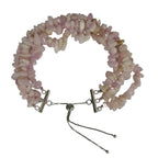 Pearlz Gallery Women’s Gemstone Jewellery Gift Set – Black Spinel Cocktail Ring, Rhodolite Garnet Necklace & Kunzite Bracelet in Sterling Silver - Jewellery - British D'sire