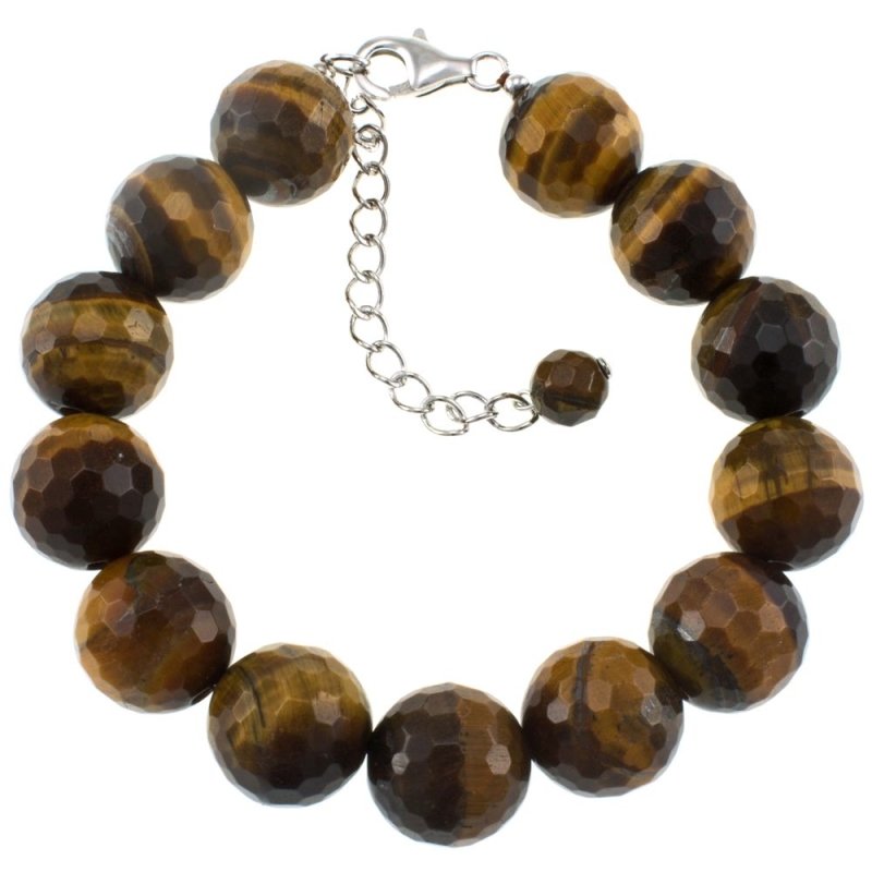 Pearlz Gallery Women’s Jewelry Set – Fancy Jasper Necklace, Iolite & White Topaz Cocktail Ring & Tiger Eye Bracelet – Sterling Silver Elegant Bundle - Jewellery - British D'sire