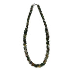 Pearlz Gallery Women’s Jewelry Set – Fancy Jasper Necklace, Iolite & White Topaz Cocktail Ring & Tiger Eye Bracelet – Sterling Silver Elegant Bundle - Jewellery - British D'sire