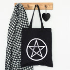 Pentagram Polycotton Tote Bag - British D'sire