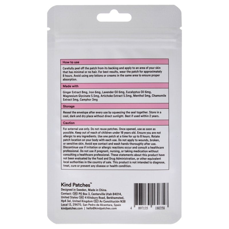 Period Patches Extra Strong by Kind Patches for Women - 14 Count Patches - Patches - British D'sire