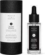 Pestle & Mortar Glow Drops Fake Tan- Self Tan Drops with Hyaluronic Acid, Customisable Face Tan, Non Comedogenic, Cruelty Free & Vegan 30ml - British D'sire