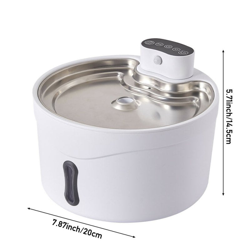 Pet Water Fountain Ultra Quiet with Three Water Flow Modes - Pet Water Fountain - British D'sire