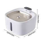 Pet Water Fountain Ultra Quiet with Three Water Flow Modes - Pet Water Fountain - British D'sire