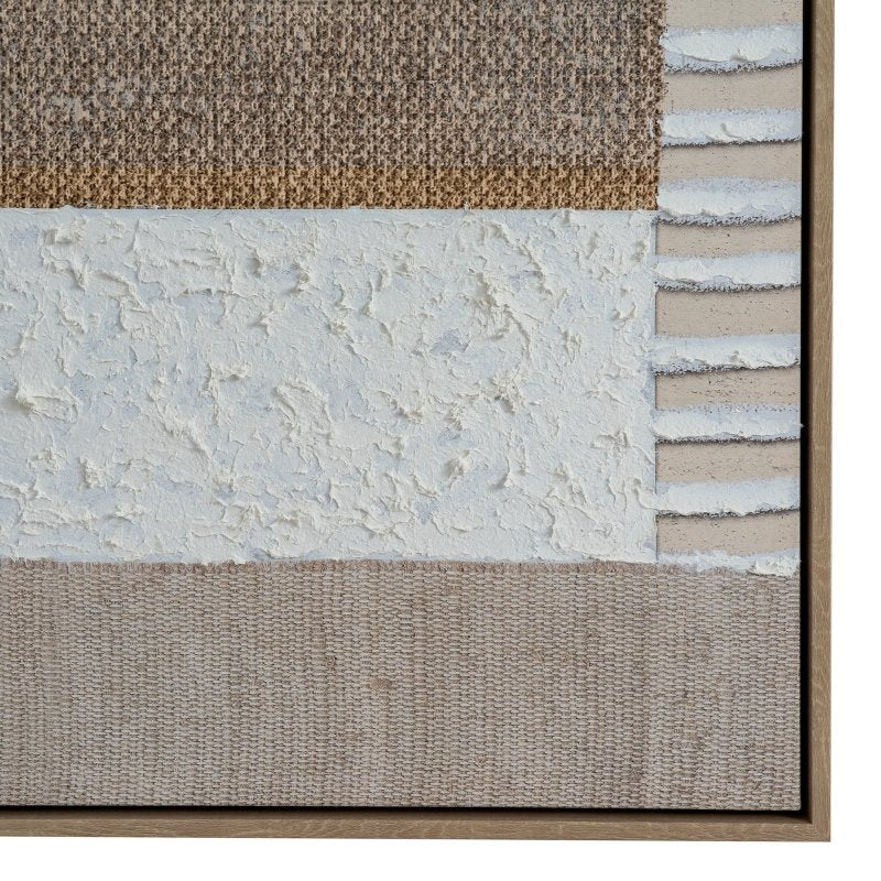 Petra Hand Painted Canvas In Frame - Wall Art & Signs - British D'sire