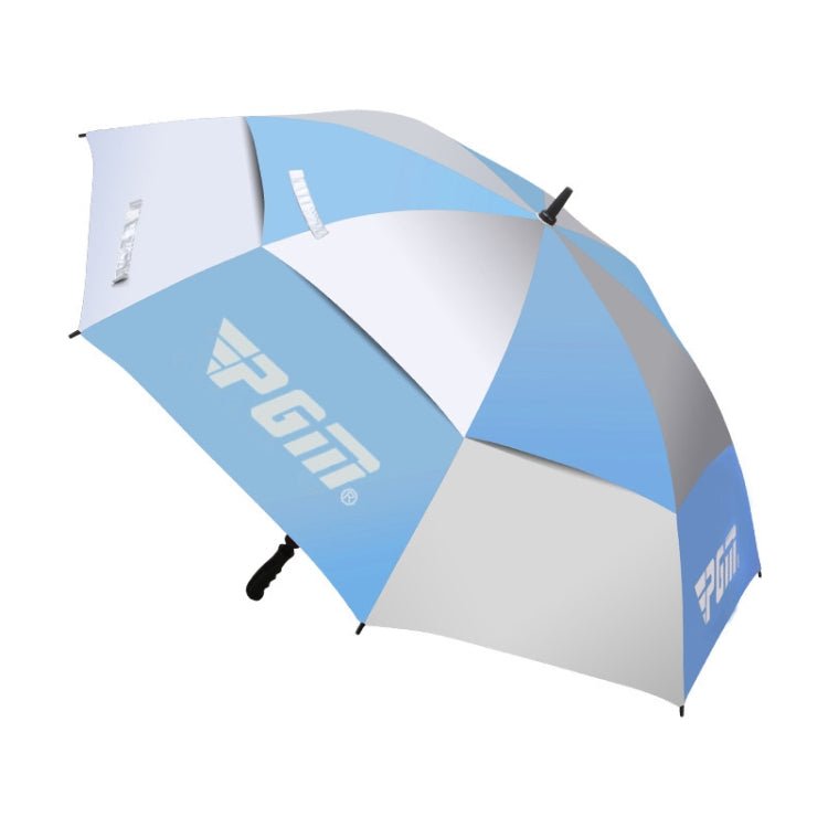 PGM Golf Fiberglass Straight Anti-typhoon Umbrella(Color:Blue Size:Manual) Secondary image