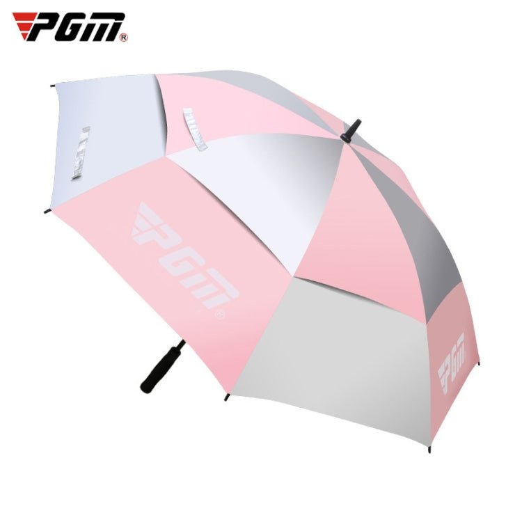 PGM Golf Fiberglass Straight Anti - typhoon Umbrella(Color:Pink Size:Auto) - British D'sire Main image