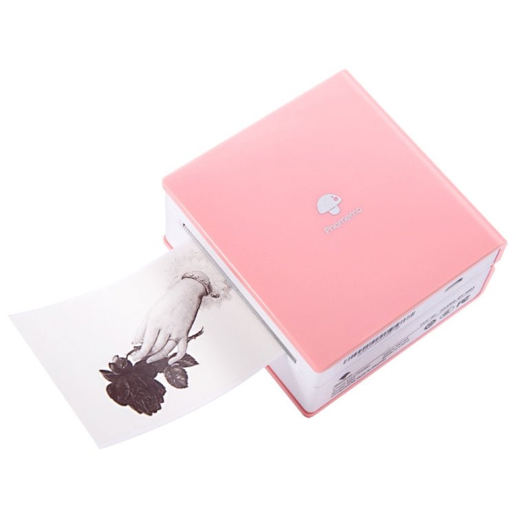 Phomemo M02 - PK Pocket Small Bluetooth Portable Photo Thermal Label Wrong Question Printer - British D'sire Main image