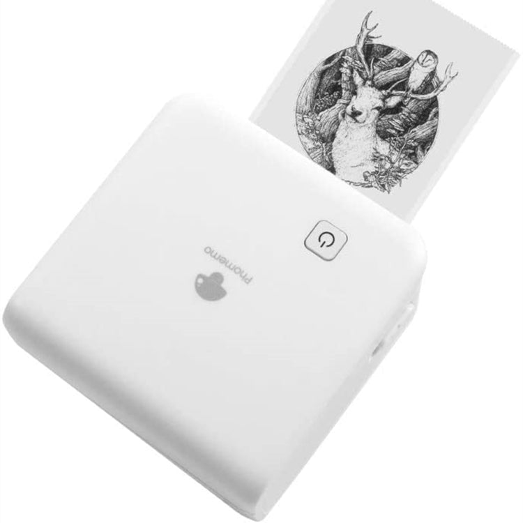 Phomemo M02 PRO Pocket Mini Small Portable Bluetooth Wrong Thermal Tag Printer(White) - British D'sire Main image
