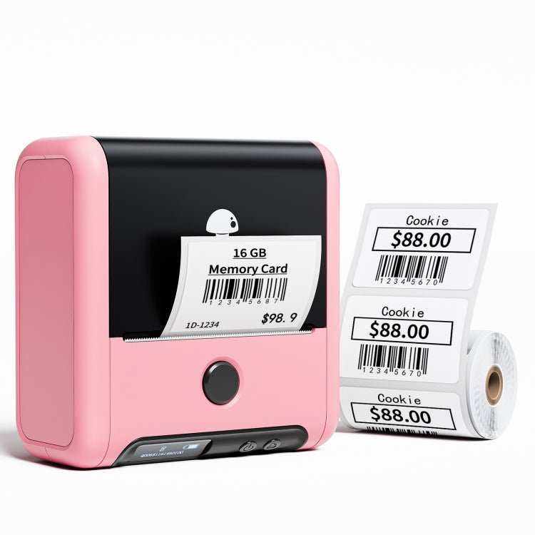 Phomemo M200 QR Code Tag Handheld Portable Bluetooth Thermal Label Printer(Pink) - British D'sire Main image