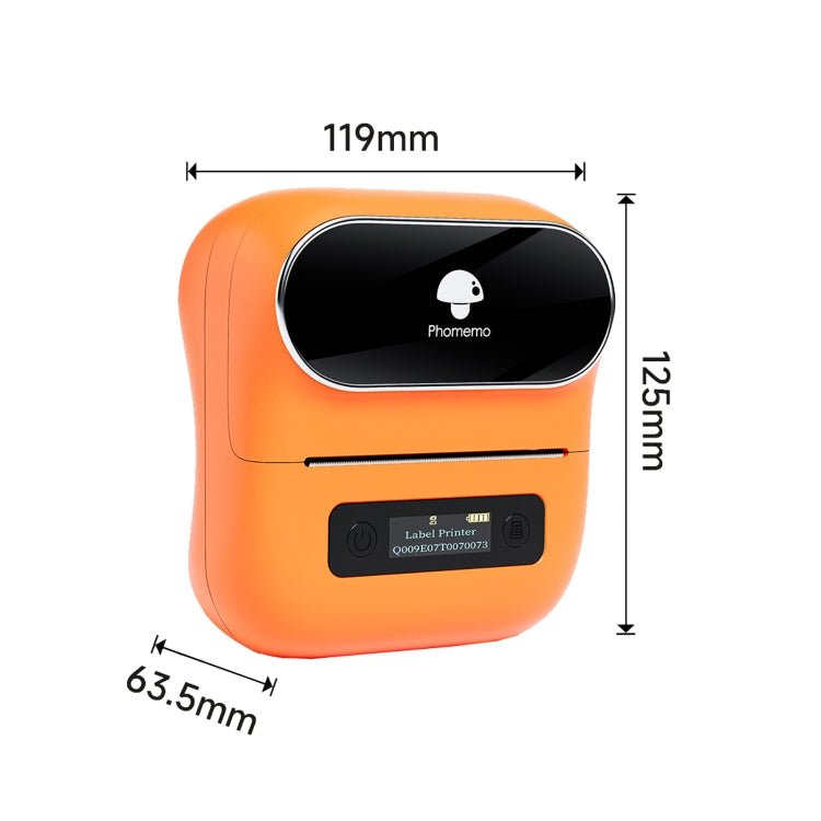 Phomemo M220 Jewelry Clothing Tags Bluetooth Thermist Strip Tag Printer(Black) Secondary image