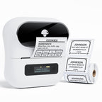 Phomemo M220 Jewelry Clothing Tags Bluetooth Thermist Strip Tag Printer(White) - British D'sire