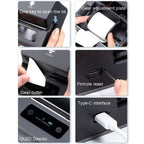 Phomemo M221 Thermal Wireless Label Printer Barcode Bluetooth Label Maker(Pink) - British D'sire