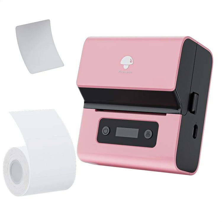 Phomemo M221 Thermal Wireless Label Printer Barcode Bluetooth Label Maker(Pink) - British D'sire Main image