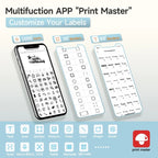 Phomemo M221 Thermal Wireless Label Printer Barcode Bluetooth Label Maker(Pink) - British D'sire