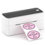 Phomemo PM241 - BT Bluetooth Address Label Printer Thermal Shipping Package Label Maker, Size: EU(Black White) - British D'sire