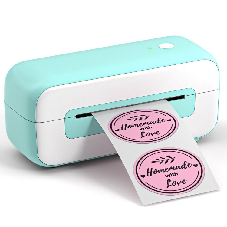 Phomemo PM246S Address Label Printer Thermal Paper Express E - Manifest Printer, Size: EU(Green) - British D'sire Main image
