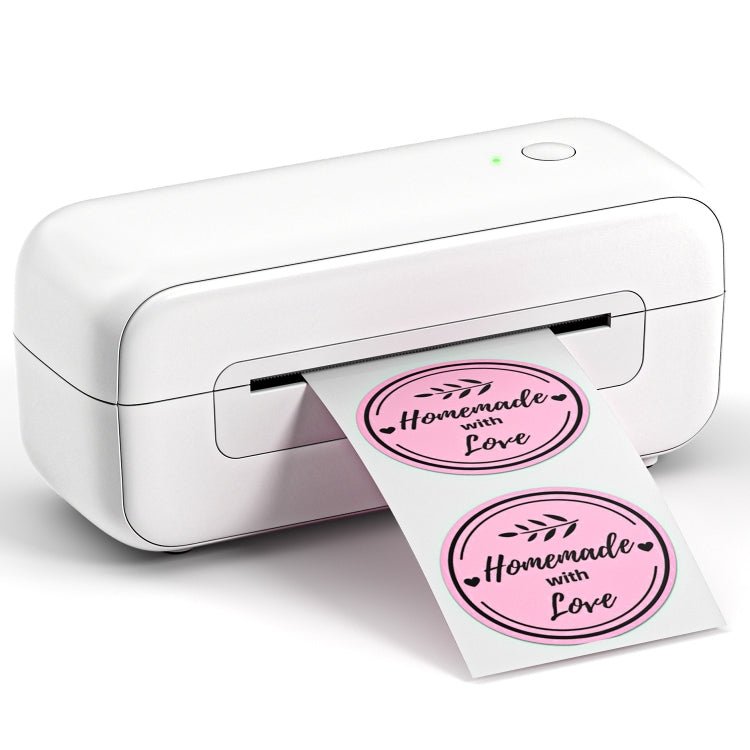 Phomemo PM246S Address Label Printer Thermal Paper Express E - Manifest Printer, Size: EU(White) - British D'sire Main image